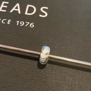 Trollbeads Silver Glass Bead